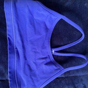 Royal blue Lululemon sports bra